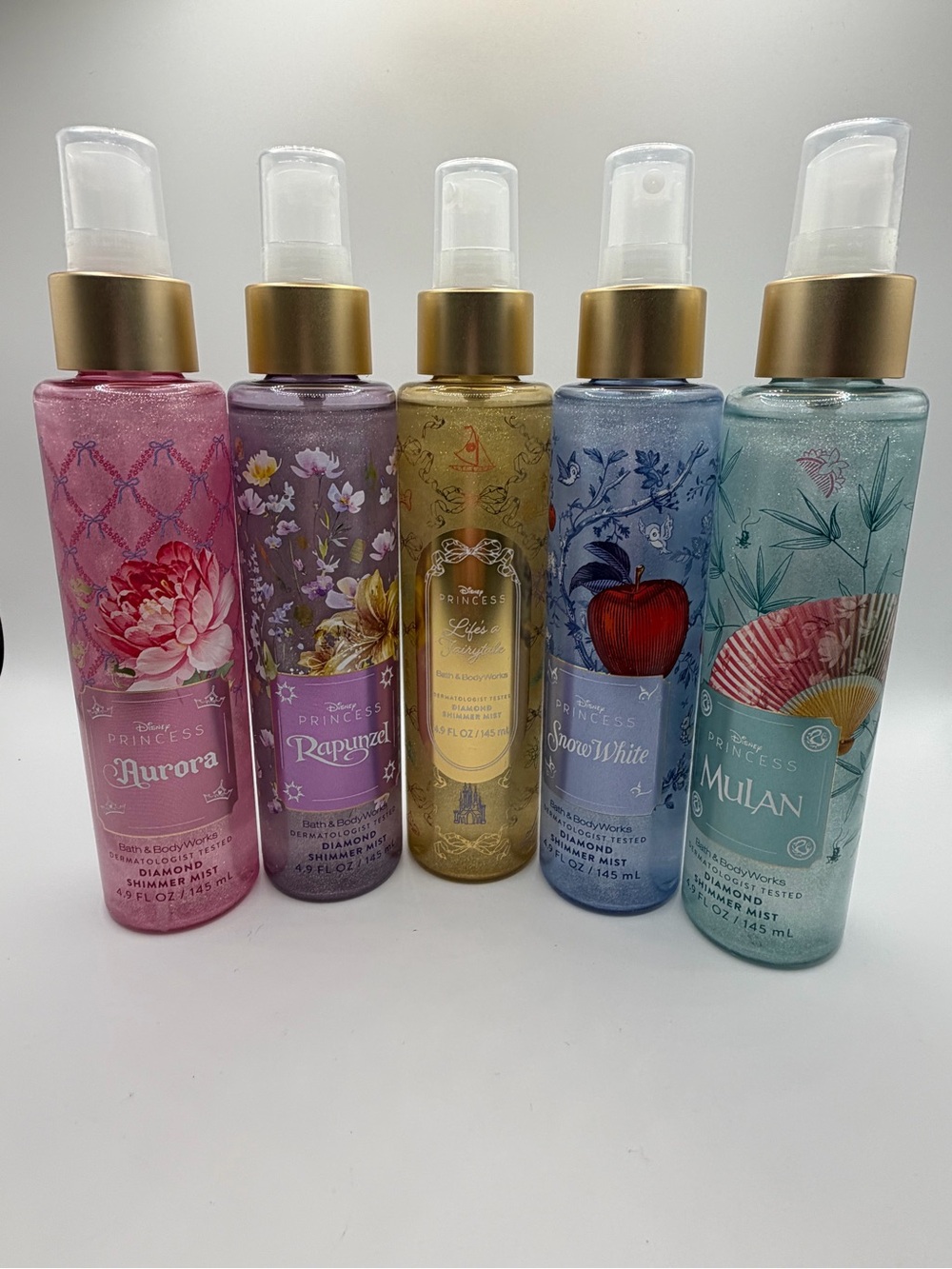 BBW X Disney Princess Shimmer Mists
